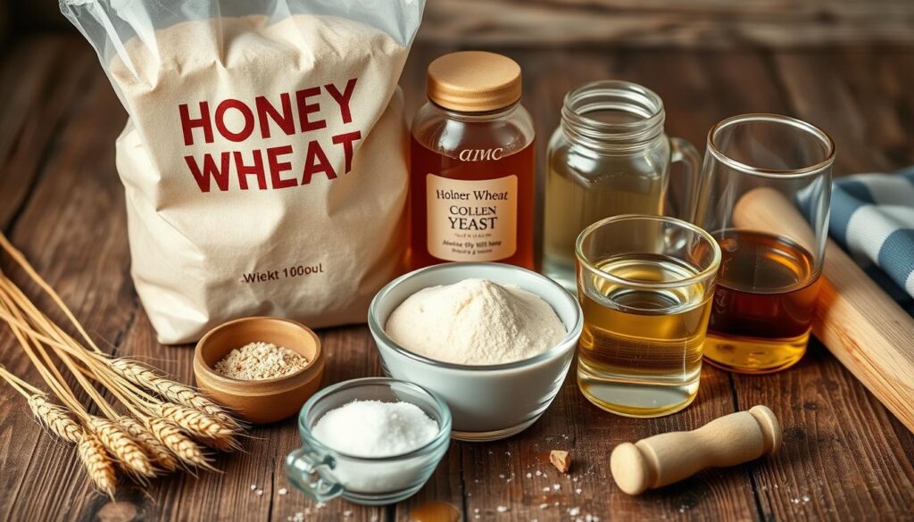 Honey Wheat Bread Ingredients