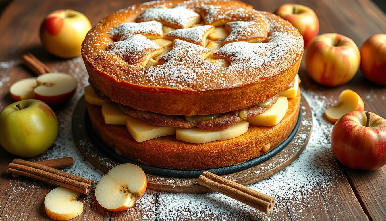 fresh apple cake recipe