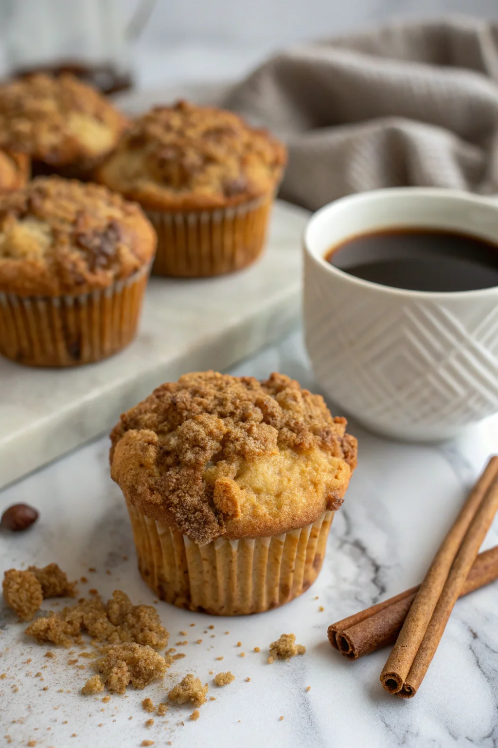 Best Coffee Cake Muffins with Cinnamon Streusel